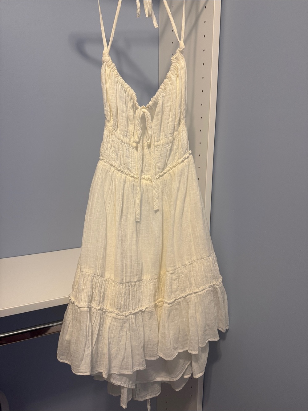 NWT Free People free-est Taking Sides Mini Dress Ivory Medium